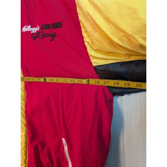 NASCAR Jeff Gordon #24 Puffer Jacket Sz Mens XL Chase Authentics Red Blue Yellow - Picture 9 of 12